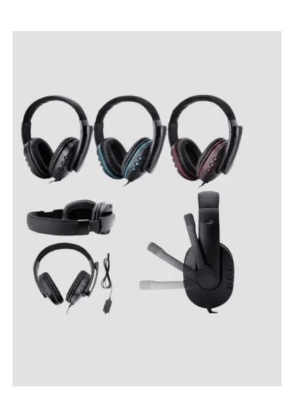 Stereo Mikrofonlu Kablolu Oyun Kulaklığı – Konforlu ve Net Ses Iletimi indirimleri