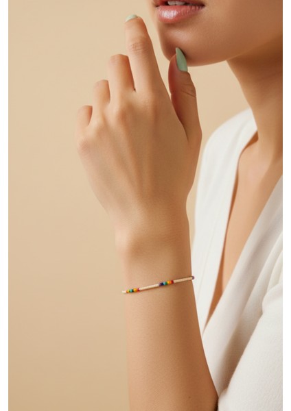 Miyuki Dizi Bileklik Gökkuşağı fiyatları