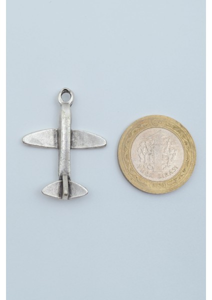 Minimal Uçak Gümüş Kaplama Deri İp Kolye fırsatları