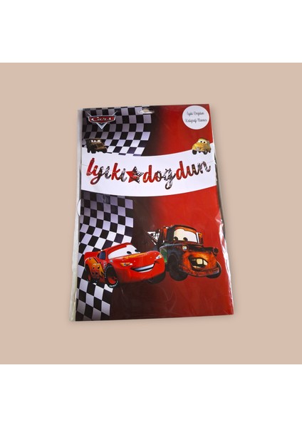 Cars Şimşek Iyi Ki Doğdun Banner