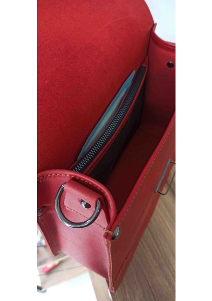 Gerçek Deri Pueblo Kırmızı Kol Çantası fiyatları