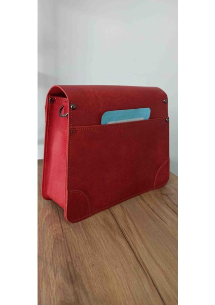 Gerçek Deri Pueblo Kırmızı Kol Çantası modelleri