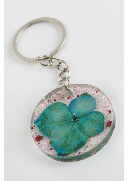 Techmrt Ortanca Epoksi Anahtarlık-Yeşil