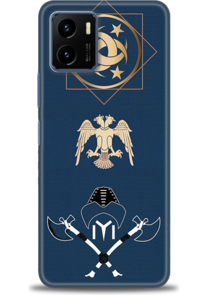 Vivo Y15S Kılıf Hd Baskılı Kılıf + Seramik Tam Kaplayan Ekran Koruyucu 463