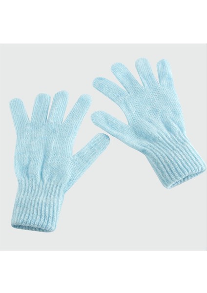 Techmrt Süper Tek Kat Eldiven-Açık Mavi