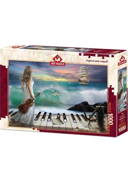4468 Deniz Senfonisi/ Art Puzzle 1000 Parça Kız Erkek Çocuk Oyuncak Eğitici Oyuncaklar