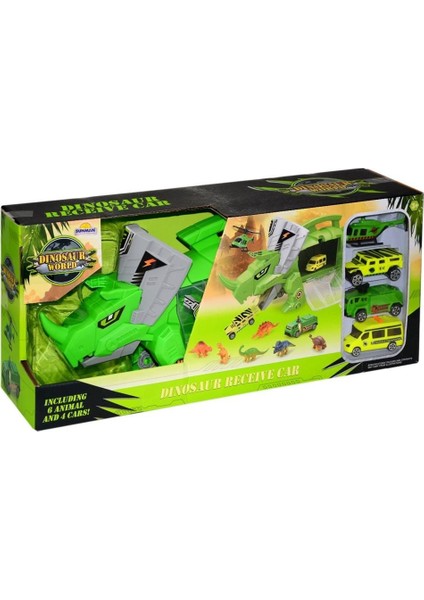 Dinozor Avcısı Aracı Oyun Seti Kız Erkek Çocuk Oyuncak Eğitici Oyuncaklar