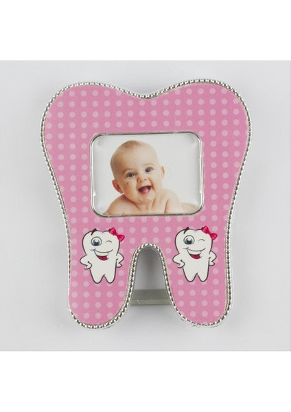 Techmrt Bebek Temalı Magnet Plastik Çerçeve-Pembe fırsatları
