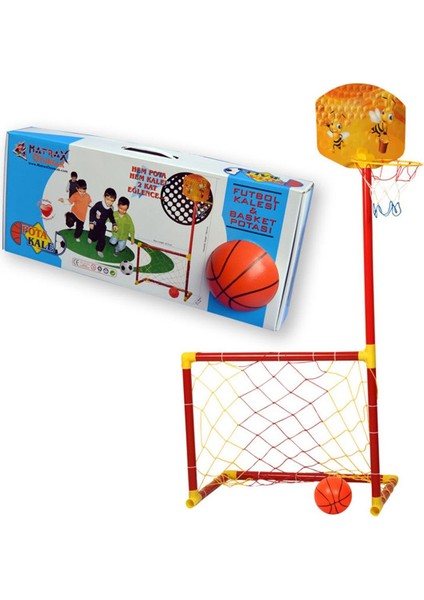 224 Portatif Kale-Basket Potası Kız Erkek Çocuk Oyuncak Eğitici Oyuncaklar