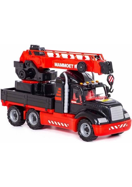 56832 Mammoet, Döner Platformlu Vinç (Kutuda) Kız Erkek Çocuk Oyuncak Eğitici Oyuncaklar fiyatları