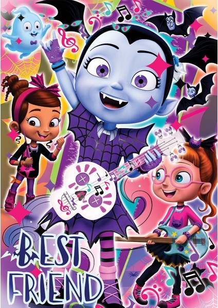 Ks Puzzle 50 Parça Vampirina Kız Erkek Çocuk Oyuncak Eğitici Oyuncaklar fiyatları