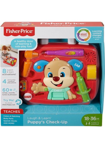 FTC72 Fisher-Price® Yaşa Göre Gelişim Köpekçik Doktorda / Türkçe / Eğlen ve Öğren Kız Erkek Çocuk Oy