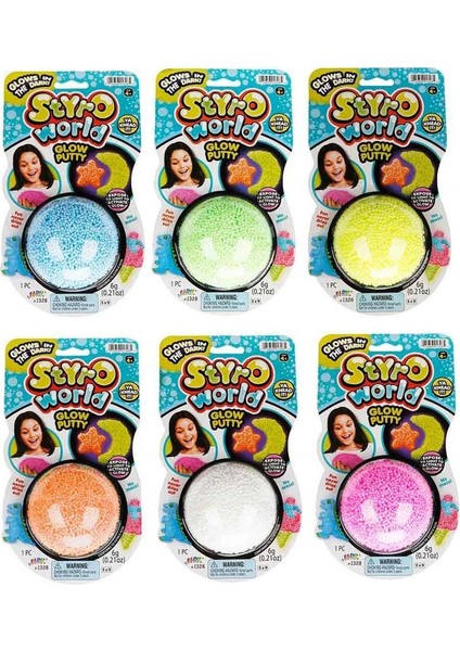 Jaru Karanlıkta Parlayan Köpük Top -1ADET Stokta Olan Gönderilir Kız Erkek Çocuk Oyuncak Eğitici Oyu