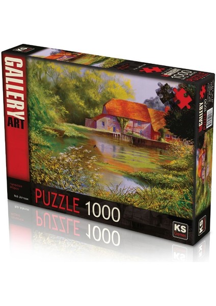 Ks Puzzle 1000 Parça Hampshire Millpool Kız Erkek Çocuk Oyuncak Eğitici Oyuncaklar
