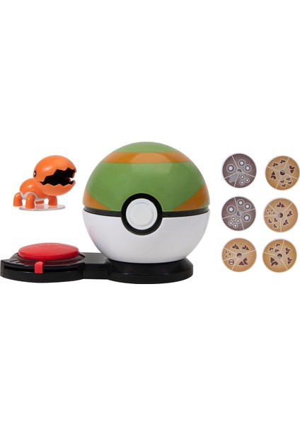 Pokemon Sürpriz Atak Oyun Seti Trapinch + Nest Ball Kız Erkek Çocuk Oyuncak Eğitici Oyuncaklar fiyatları