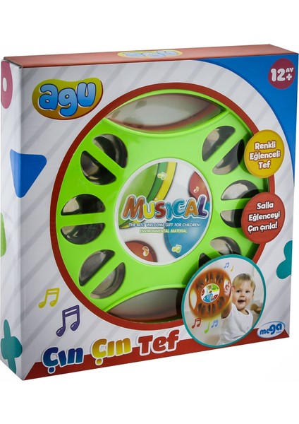 Çın Çın Tef Kız Erkek Çocuk Oyuncak Eğitici Oyuncaklar