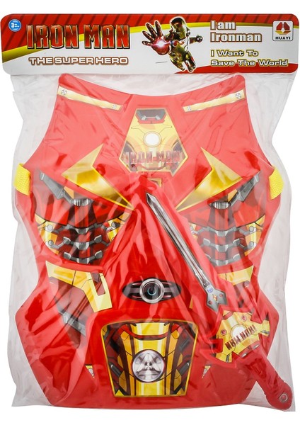 Kırmızı Zırh Kız Erkek Çocuk Oyuncak Eğitici Oyuncaklar