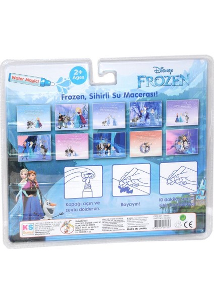 BK005 Gepettoys, Frozen Sihirli Boyama Kitabı Kız Erkek Çocuk Oyuncak Eğitici Oyuncaklar fiyatları