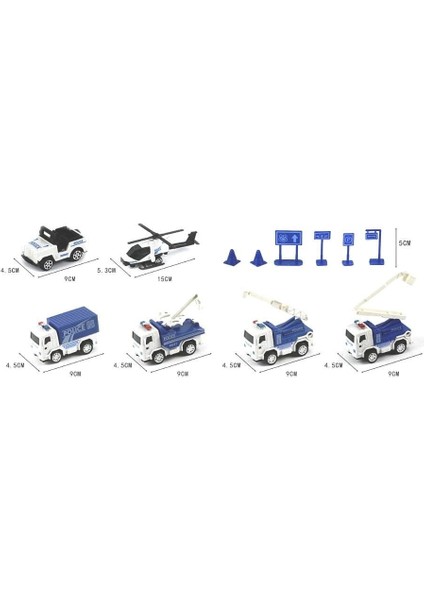 Baretli Polis Araçları Seti Kız Erkek Çocuk Oyuncak Eğitici Oyuncaklar fiyatları