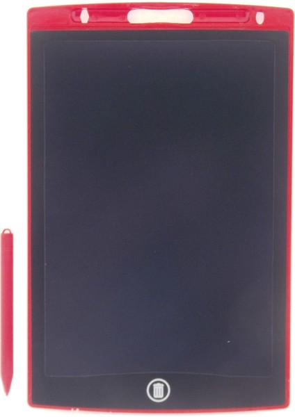 10 Inch LCD Kırmızı Yazı Tahtası Kız Erkek Çocuk Oyuncak Eğitici Oyuncaklar