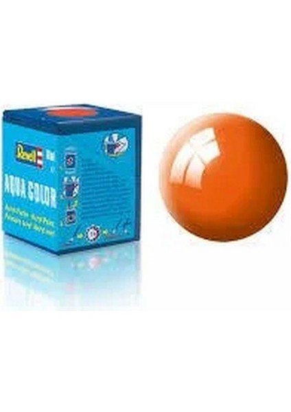 Aqua Color Orange - Gloss Boya- 18 ml Kız Erkek Çocuk Oyuncak Eğitici Oyuncaklar