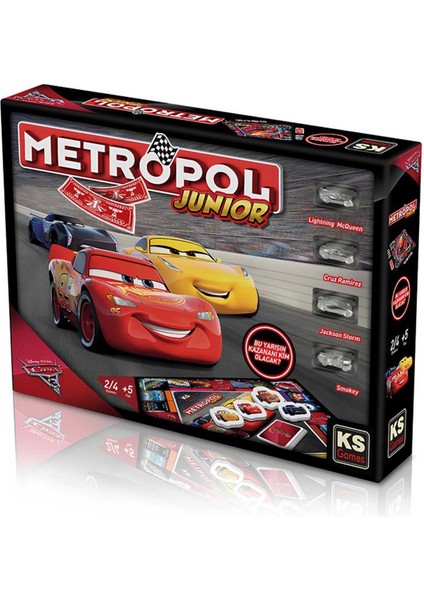 Ks Games Cars Metropol Junior Kız Erkek Çocuk Oyuncak Eğitici Oyuncaklar