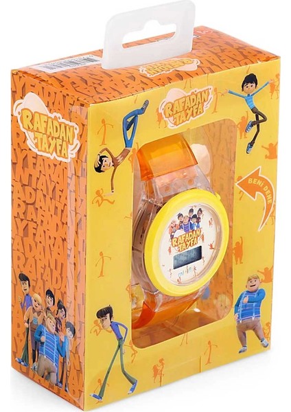 Miniflak Lisanslı Rafadan Tayfa RF7210 Sarı Işıklı Çocuk Kol Saati - LSE-RF7210 Kız Erkek Çocuk Oyun