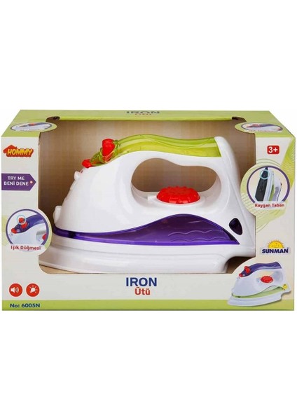 Hommy Sesli ve Işıklı Oyuncak Ütü Kız Erkek Çocuk Oyuncak Eğitici Oyuncaklar modelleri