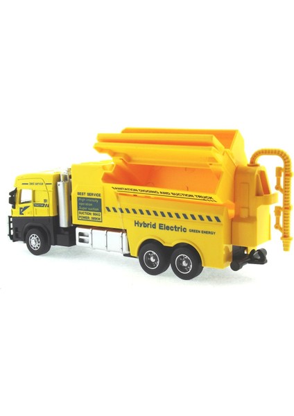 Die Cast Model Çek Bırak Temizlik ( Sanitasyon ) Aracı Kız Erkek Çocuk Oyuncak Eğitici Oyuncaklar modelleri