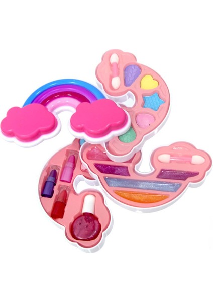 Pretty Pinky Gökkuşağı Güzellik Seti Kız Erkek Çocuk Oyuncak Eğitici Oyuncaklar
