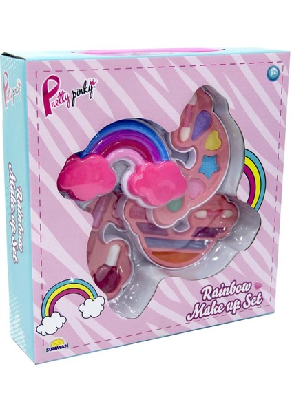 Pretty Pinky Gökkuşağı Güzellik Seti Kız Erkek Çocuk Oyuncak Eğitici Oyuncaklar fiyatları