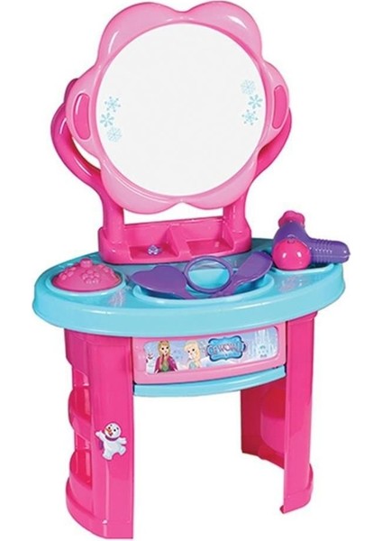 Minik Prensesler Aynalı Makyaj Masası Kız Erkek Çocuk Oyuncak Eğitici Oyuncaklar