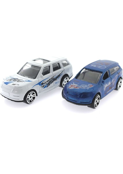 2'li Metal Yarış Arabası Seti Beyaz Suvlu Kız Erkek Çocuk Oyuncak Eğitici Oyuncaklar fiyatları