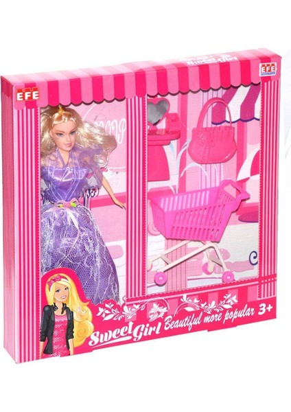 221 G-M Sweet Gırl Gardolaplı -Market Arabalı Kız Erkek Çocuk Oyuncak Eğitici Oyuncaklar fiyatları