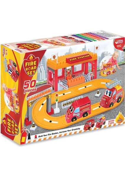 Dede Itfaiye Yol Seti 50 Parça Kız Erkek Çocuk Oyuncak Eğitici Oyuncaklar fiyatları