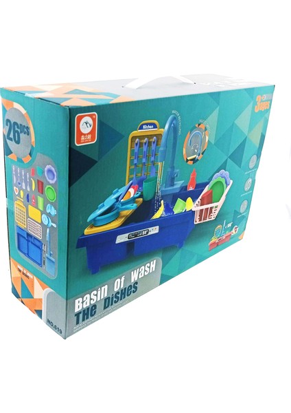 Sesli Lavabolu Mutfak Seti Kız Erkek Çocuk Oyuncak Eğitici Oyuncaklar modelleri