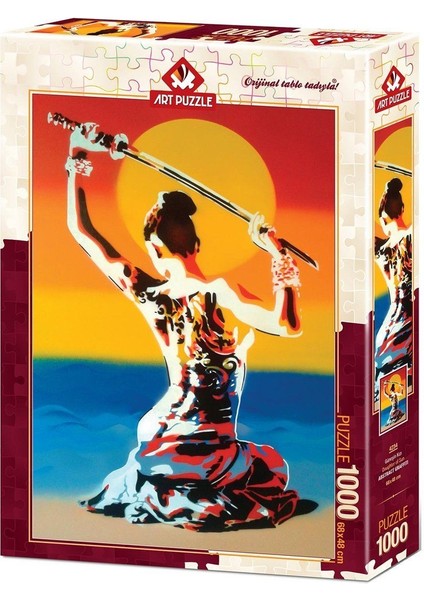 4234 Güneşin Kızı / Art Puzzle 1000 Parça Kız Erkek Çocuk Oyuncak Eğitici Oyuncaklar