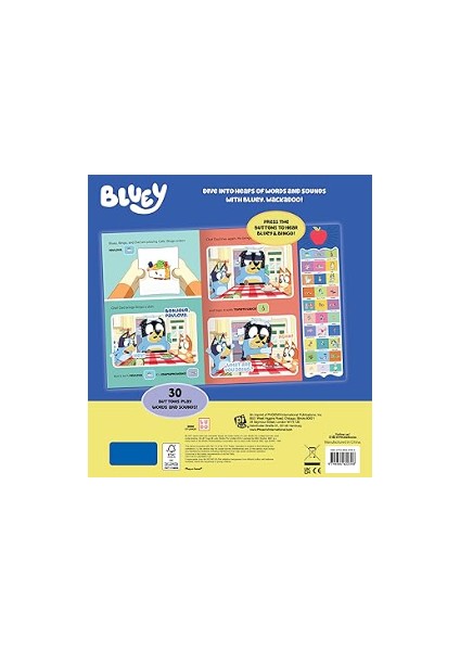 Bluey: Wackadoo! Bluey Words And Sounds Sound BOOK-9798384600398 modelleri