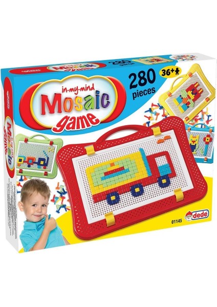 01145 Fen Toys - Mozaik Oyunu 260 Parça Kız Erkek Çocuk Oyuncak Eğitici Oyuncaklar