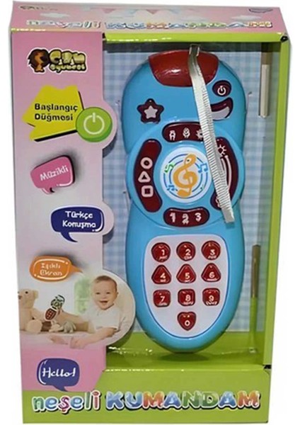 Pilli Müzikli Akıllı Kumandam - CN1908 Kız Erkek Çocuk Oyuncak Eğitici Oyuncaklar fiyatları