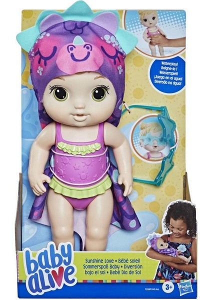 Baby Alive Güneş Işığı Seven Bebeğim F2568 Kız Erkek Çocuk Oyuncak Eğitici Oyuncaklar
