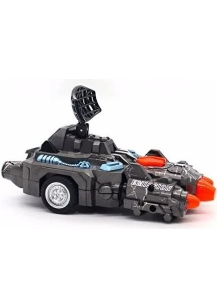 Sürtmeli Roket Atan Gri Uzay Korsanı Araba Kız Erkek Çocuk Oyuncak Eğitici Oyuncaklar fiyatları