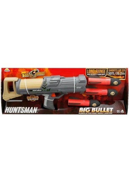 S00091944 Big Bullet Sünger Füze Atan 3 Mermili Kız Erkek Çocuk Oyuncak Eğitici Oyuncaklar