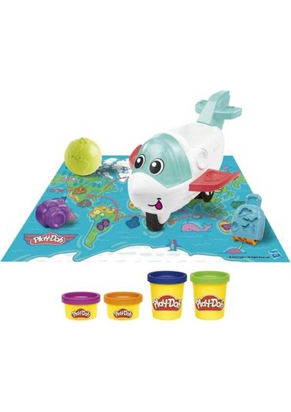 Play-Doh Starters Eğlenceli Uçak Oyun Seti Kız Erkek Çocuk Oyuncak Eğitici Oyuncaklar
