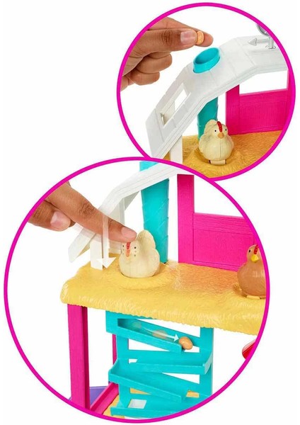 Barbie Eğlenceli Çiftlik Hayatı HGY88 Kız Erkek Çocuk Oyuncak Eğitici Oyuncaklar fiyatları