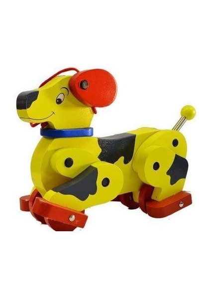 3218-MT Eğitici Ahşap Sevimli Köpek Kız Erkek Çocuk Oyuncak Eğitici Oyuncaklar