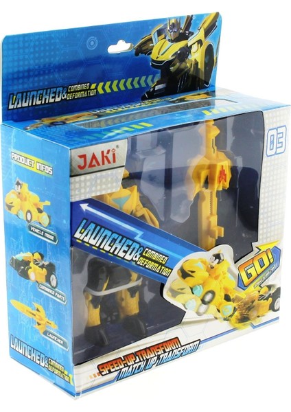 Fırlatıcılı Robot Araba Kız Erkek Çocuk Oyuncak Eğitici Oyuncaklar modelleri