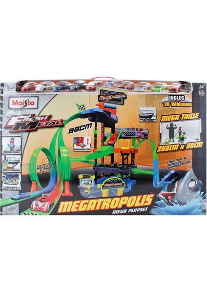 Maisto Megatropolis 20 Araçlı Oyun Seti Kız Erkek Çocuk Oyuncak Eğitici Oyuncaklar fiyatları