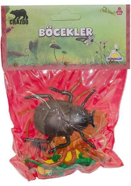 00707 Böcekler Veya Yılanlar Poşetli Hayvan SETI-1ADET Stokta Olan Gönderilir Kız Erkek Çocuk Oyunca