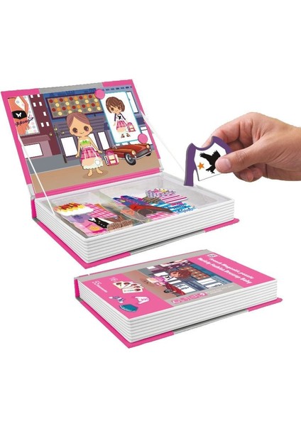 Manyetik Puzzle Kitap 71 Parça Kız Erkek Çocuk Oyuncak Eğitici Oyuncaklar